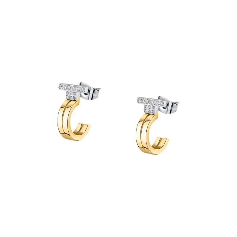 Moteriški auskarai Trussardi 1,5 cm